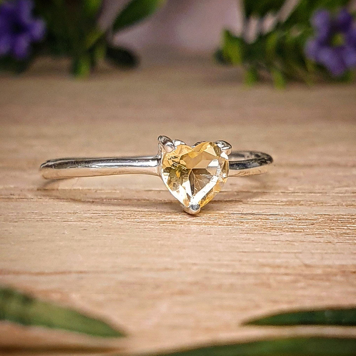 Citrine Ring - Size 10 (mx097)