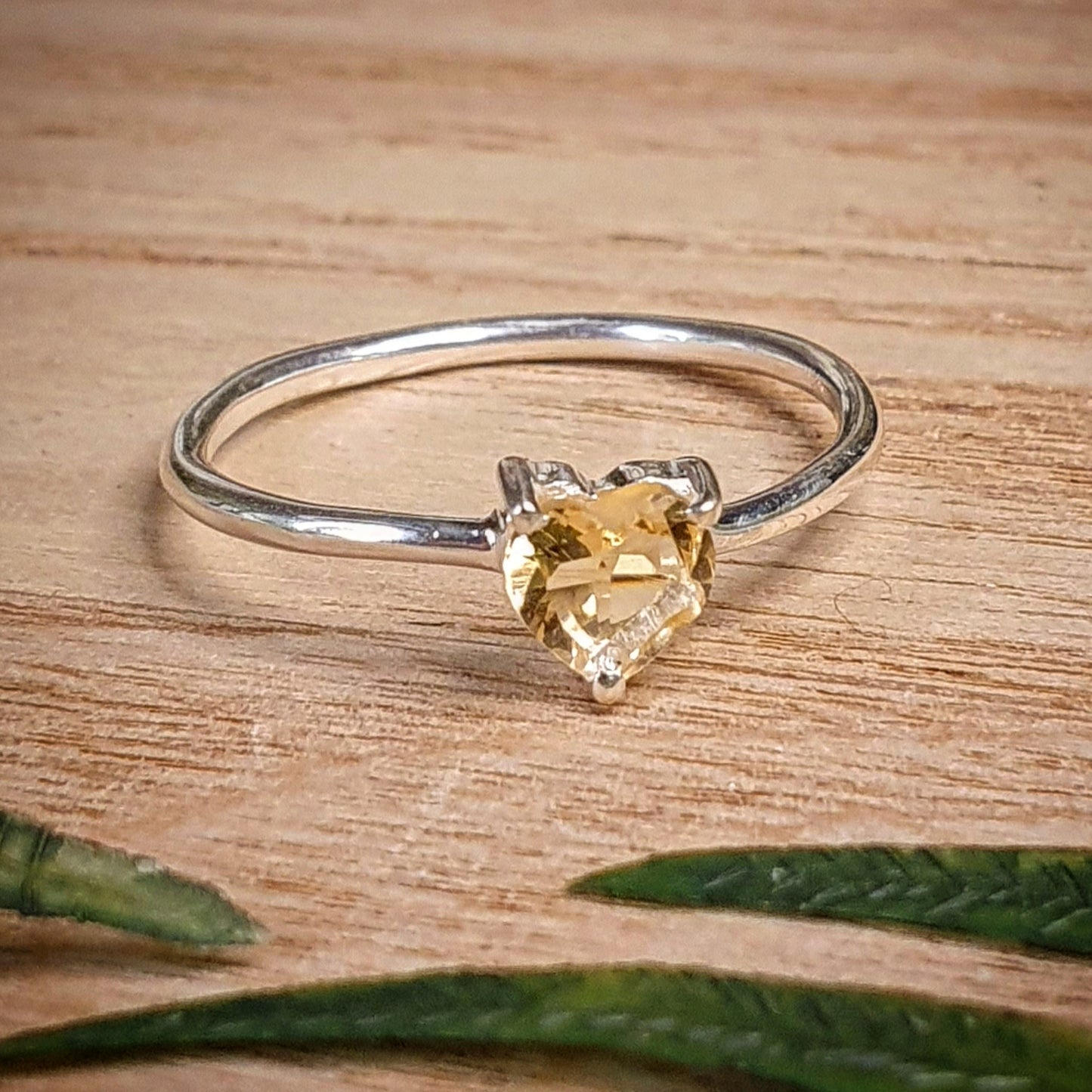 Citrine Ring - Size 10 (mx097)