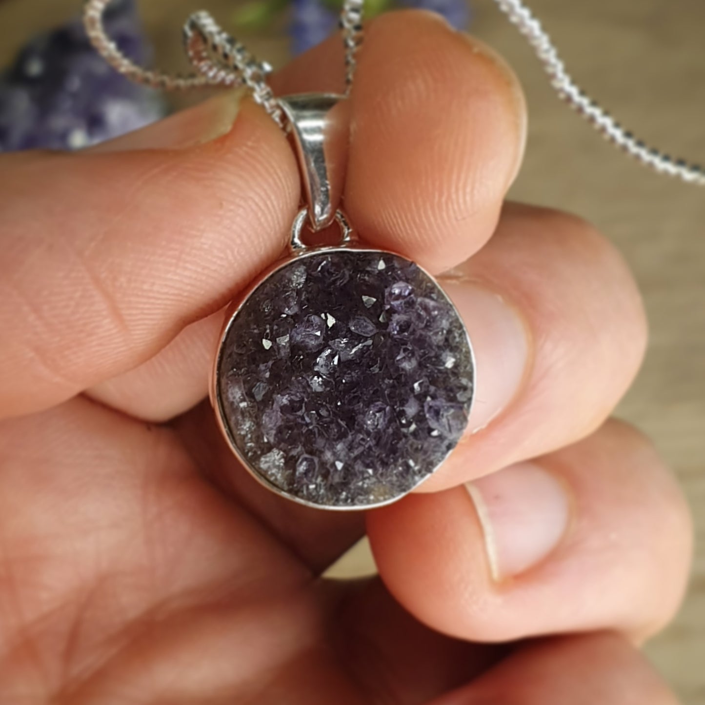 Amethyst Pendant (MX140)