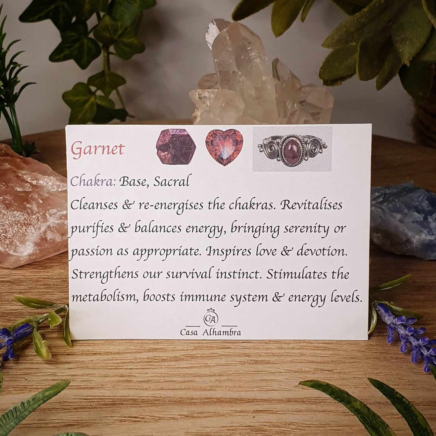 Herkimer, Tourmaline, Garnet, Obsidian Pendant (mx850)