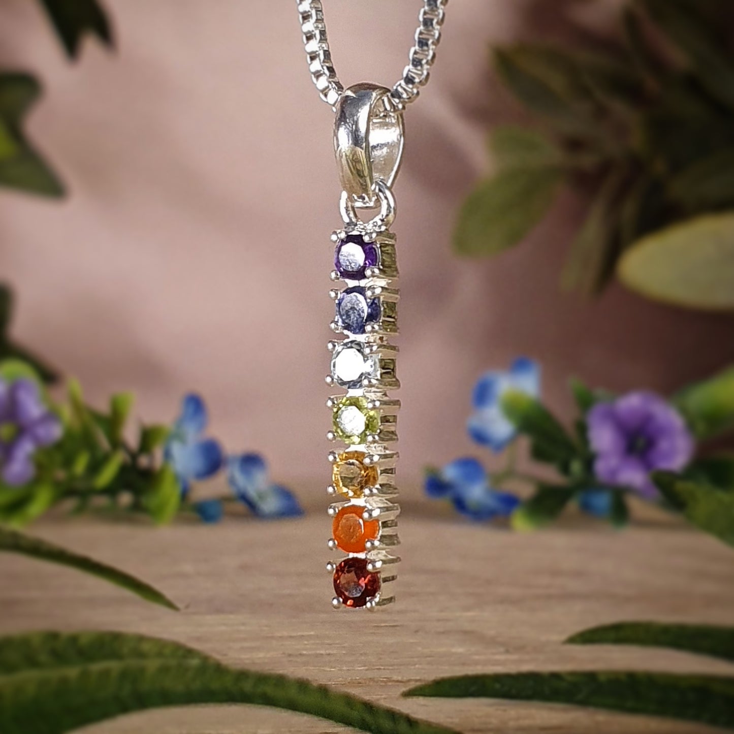 7 Chakras Pendant (mx492)
