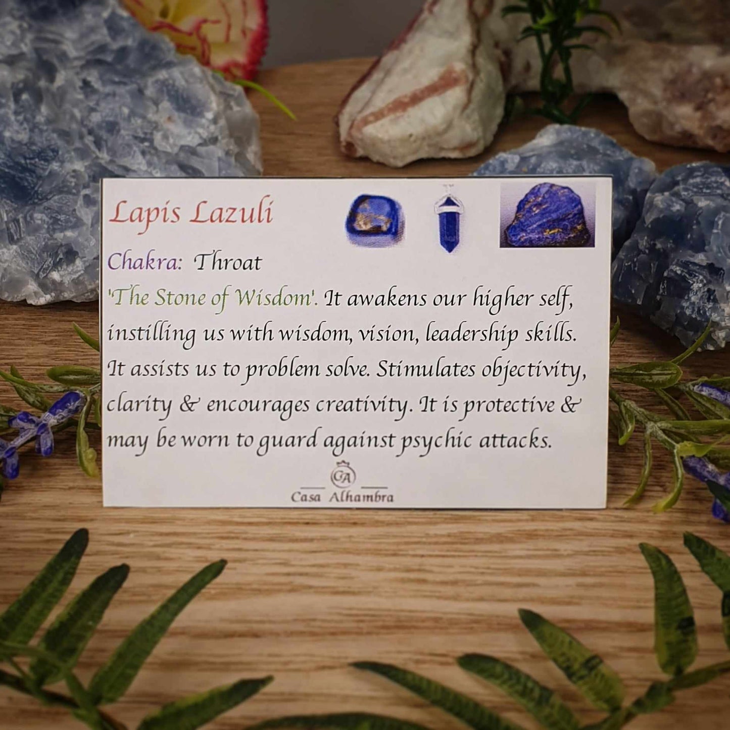 Lapis Lazuli Ring - Size 7.5 (mx870)