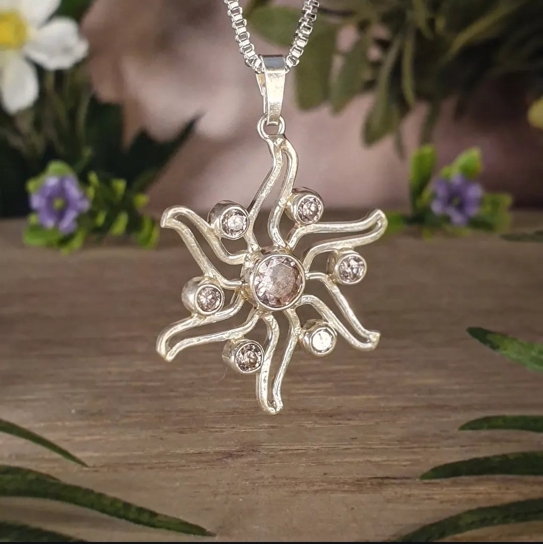 Pink Kunzite Pendant (mx810)