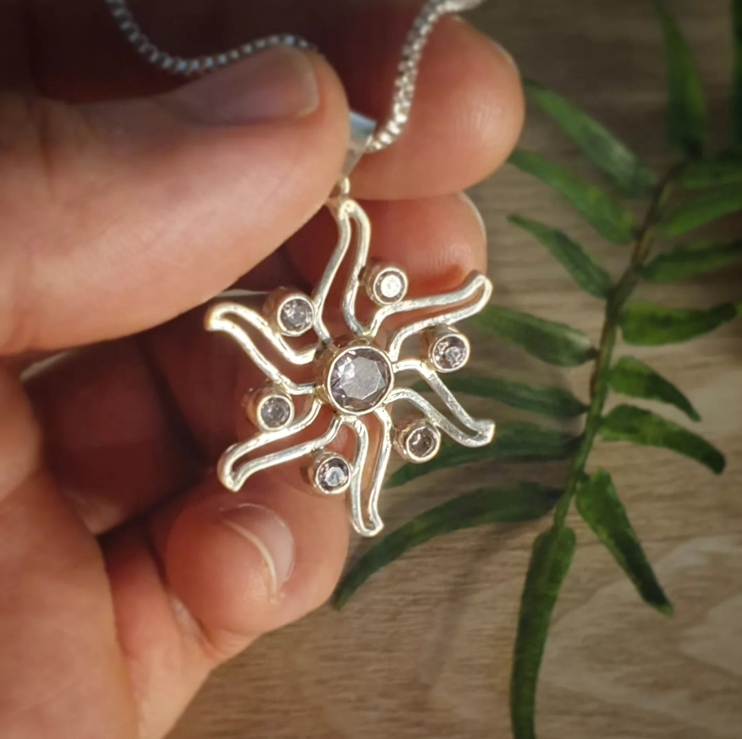 Pink Kunzite Pendant (mx810)