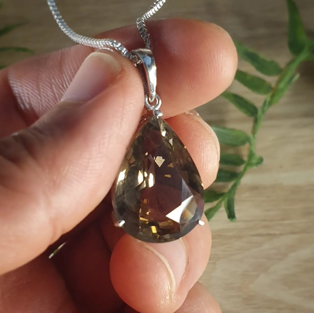 Smoky Quartz Pendant (mx814)