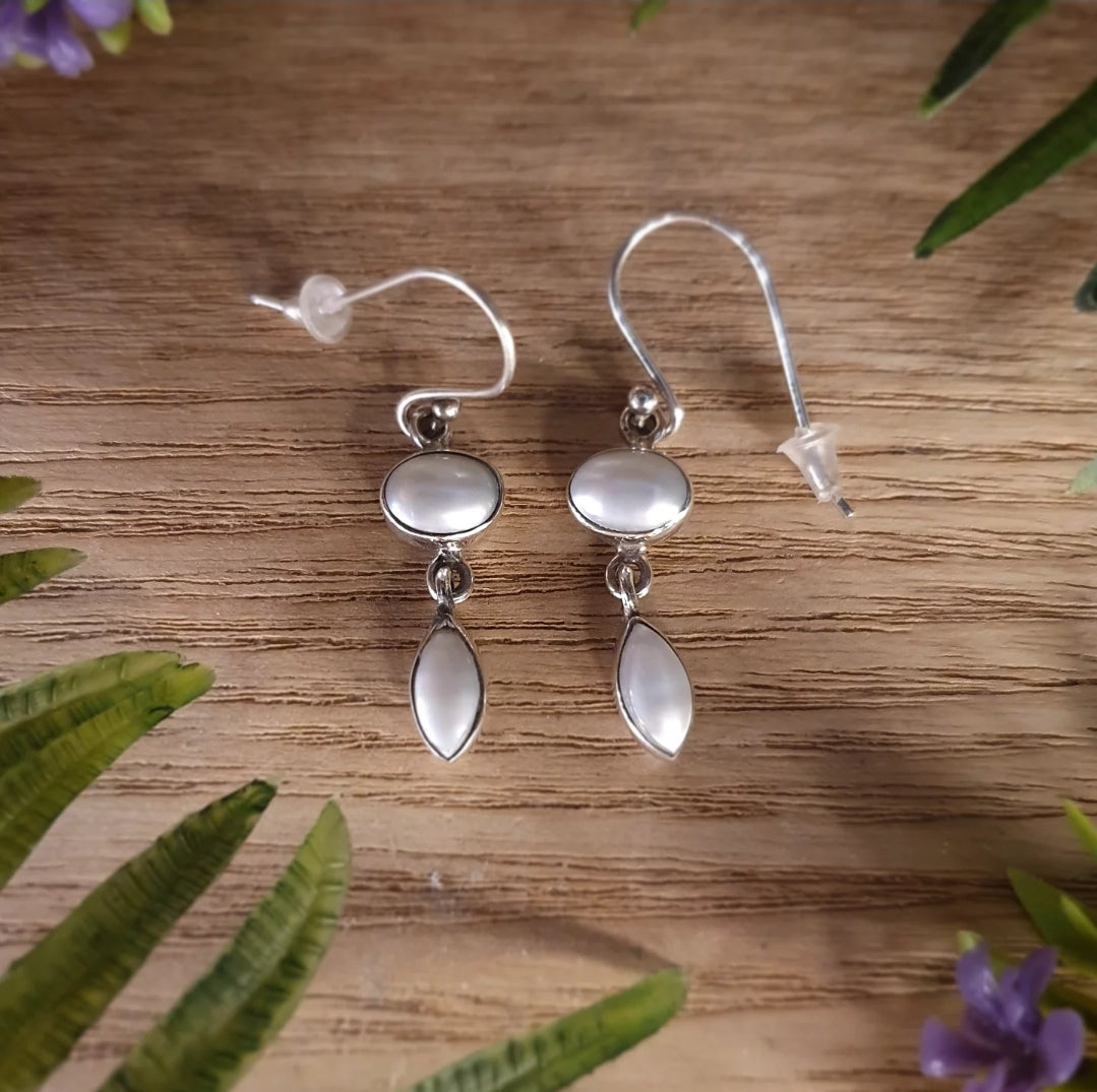 Pearl Earrings (mx828)