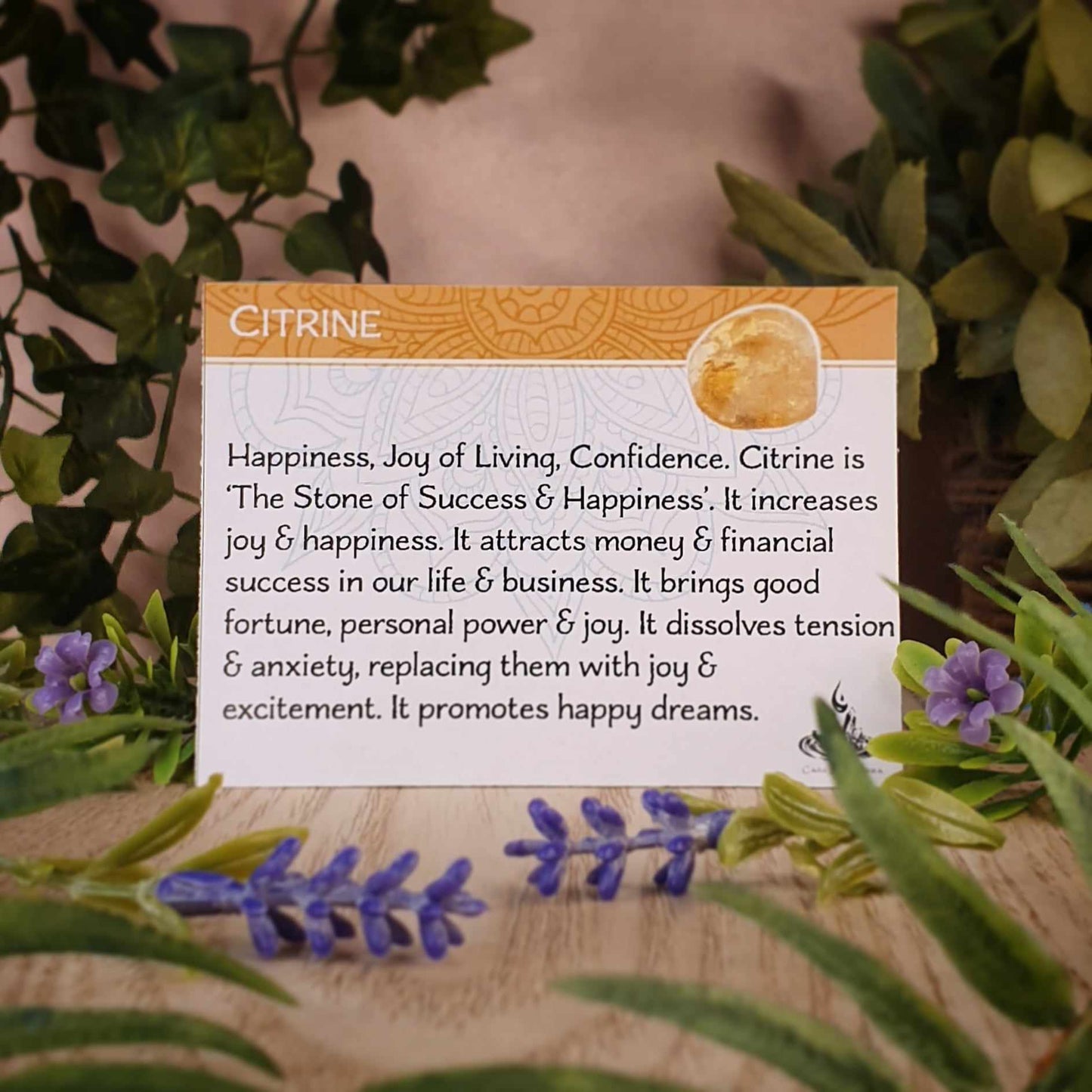 Citrine Pendant (mx787)