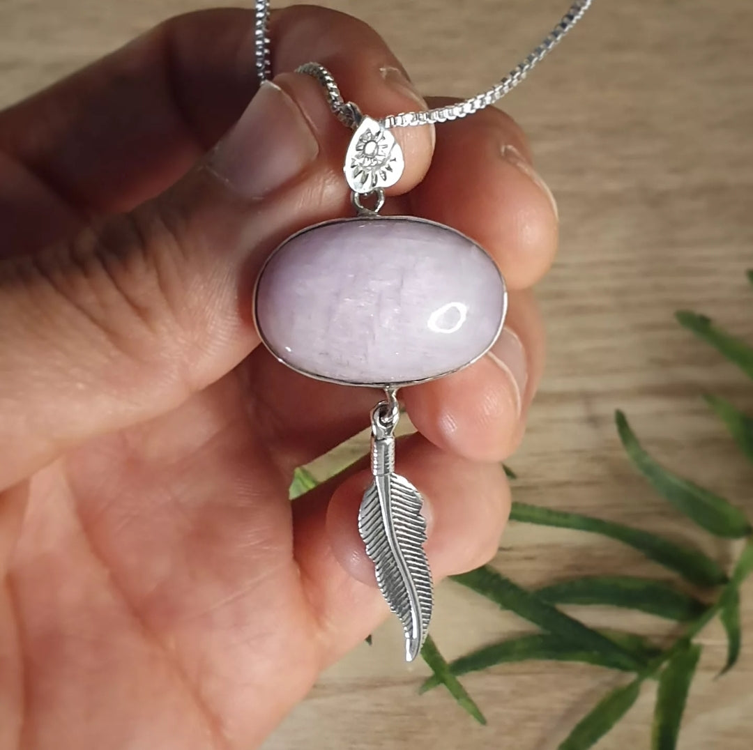Pink Kunzite Pendant (mx857)