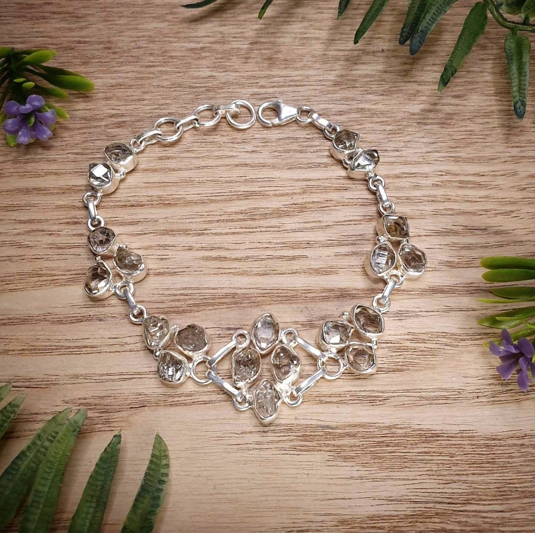 Herkimer Diamond Bracelet (mx866)