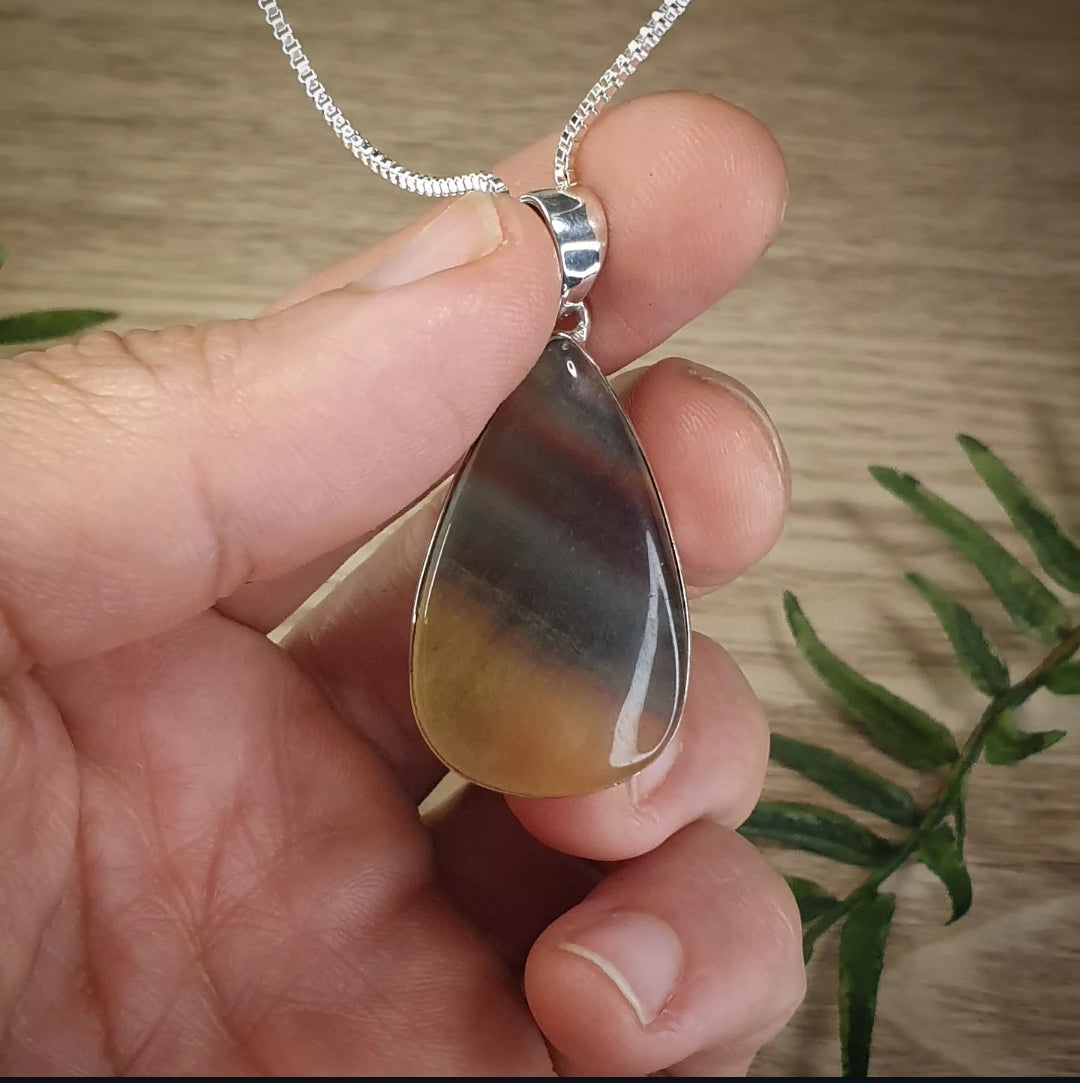 Fluorite Pendant (mx874)