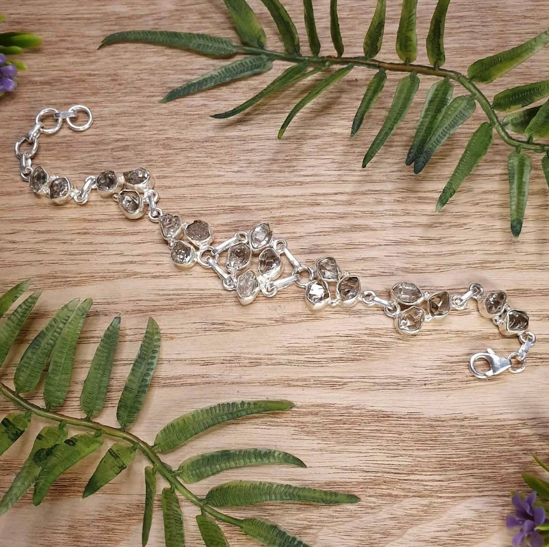 Herkimer Diamond Bracelet (mx866)