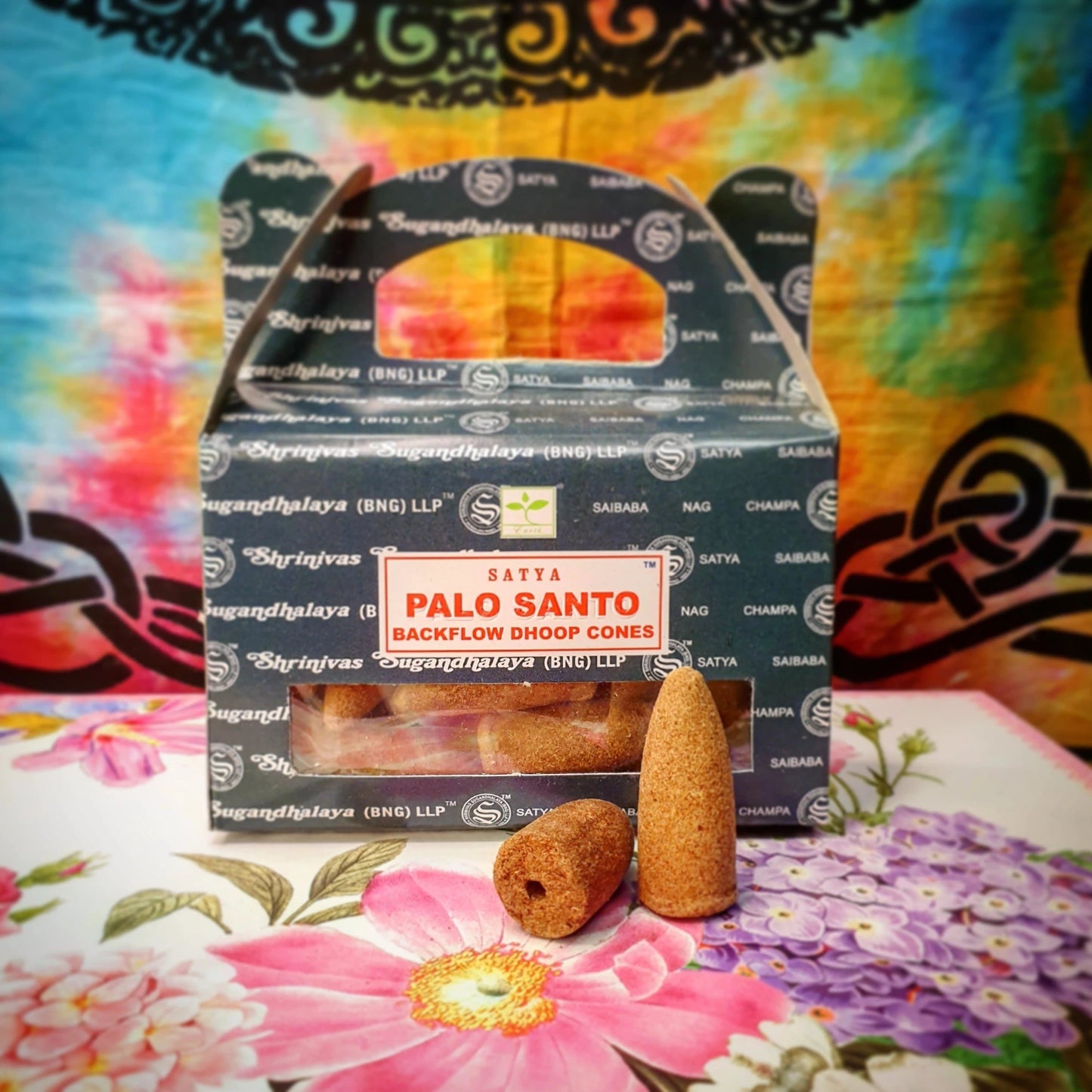 Palo Santo Backflow Cone (coneback03)