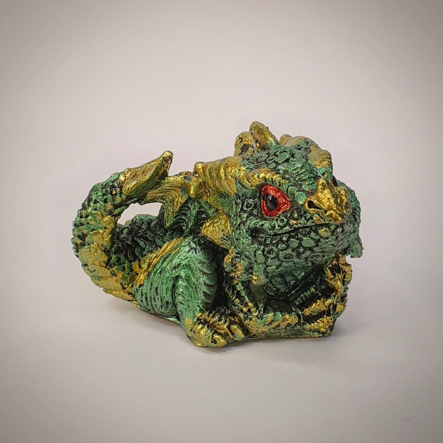 Dragon Figurine - Baby Green (drag01)