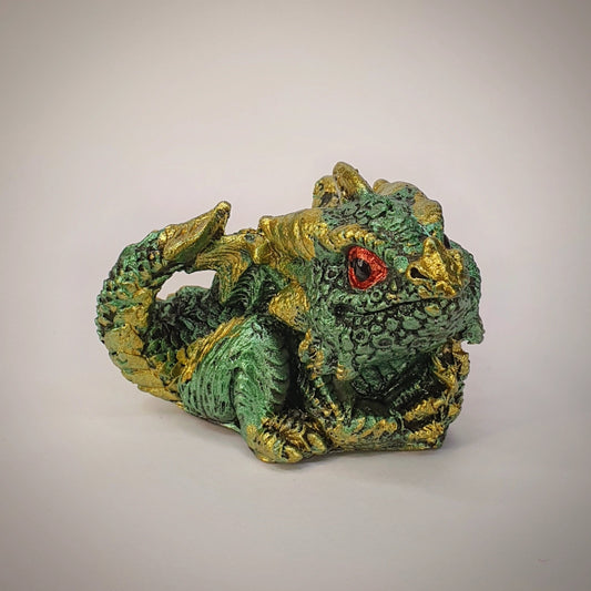 Dragon Figurine - Baby Green (drag01)