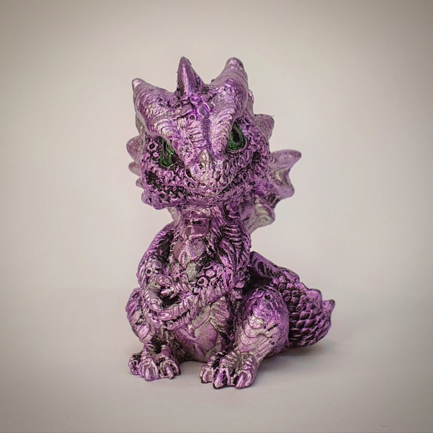 Dragon Figurine - Baby Purple (drag03)