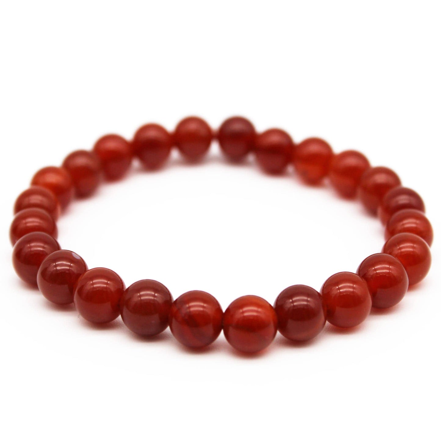 Carnelian Beaded Bracelet