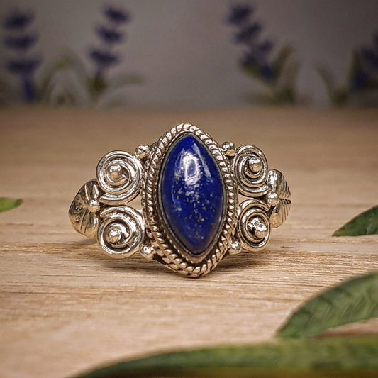 Lapis Lazuli Ring - Size 7 / O (ZX045)