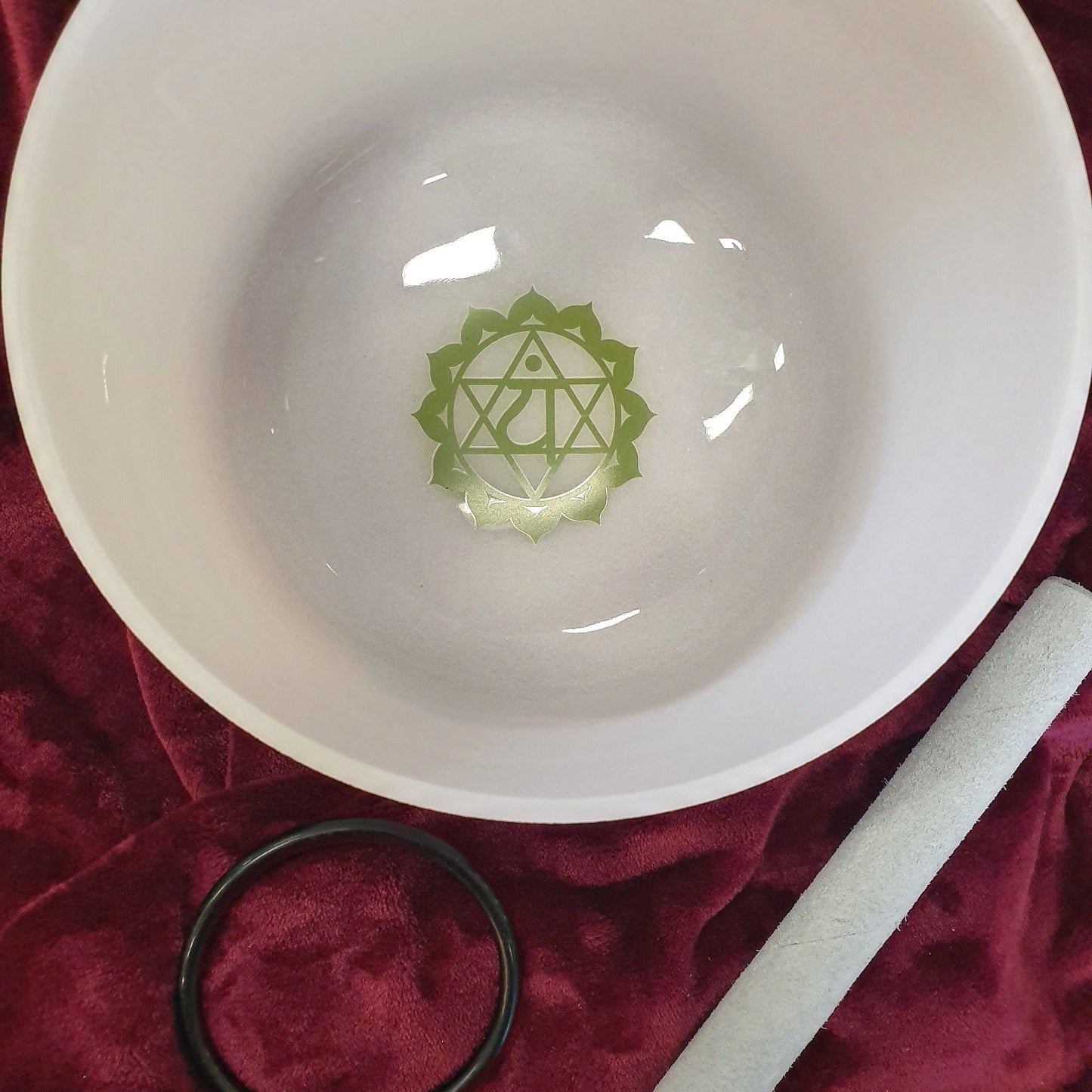 Heart Chakra - Crystal Singing Bowl - In Store Pick Up Only