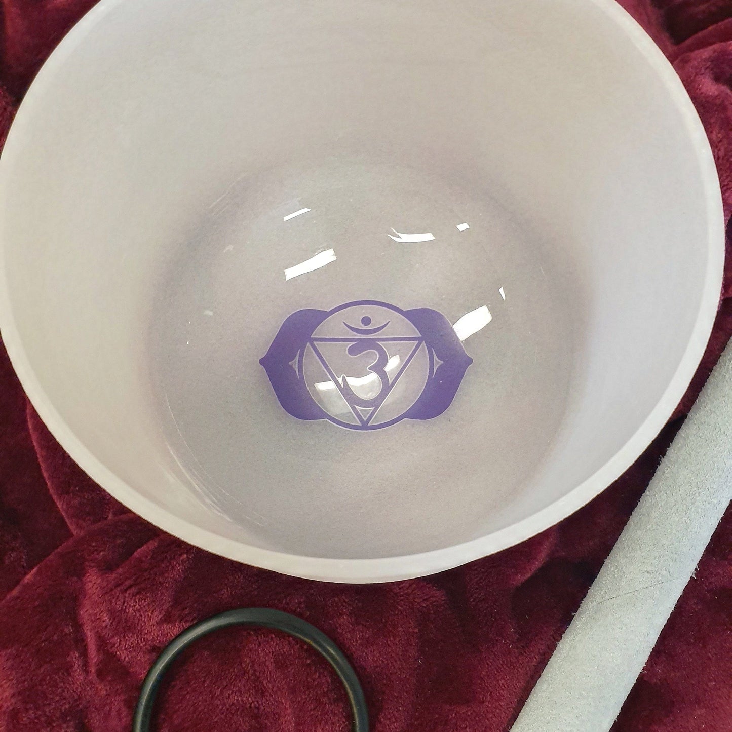 Third Eye Chakra - Crystal Singing Bowl - In Store Pick Up Only