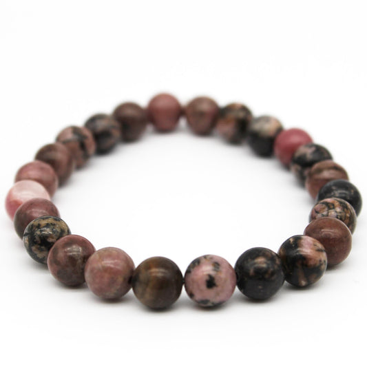 Rhodonite Beaded Bracelet