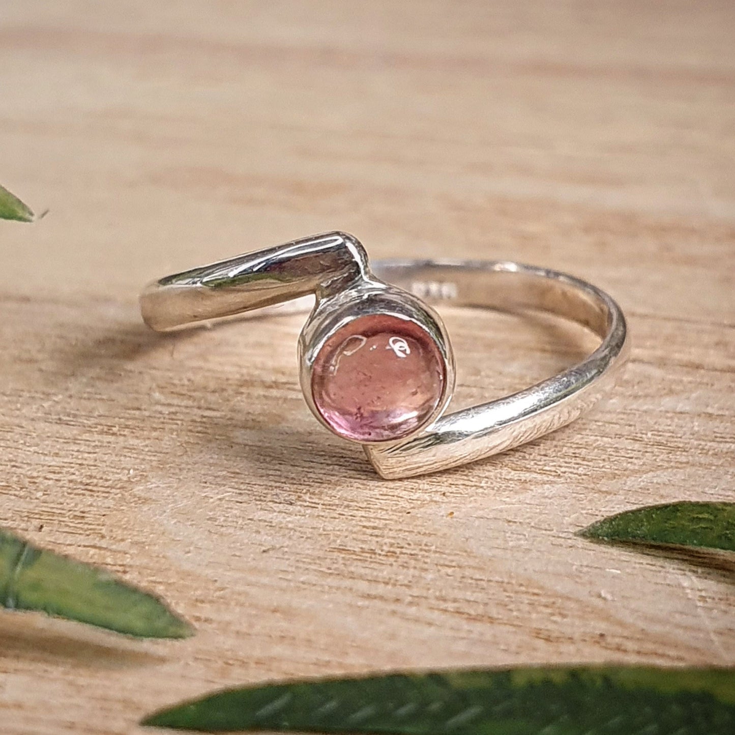 Pink Tourmaline Ring - On Sale - Size 8.5 (mx029)