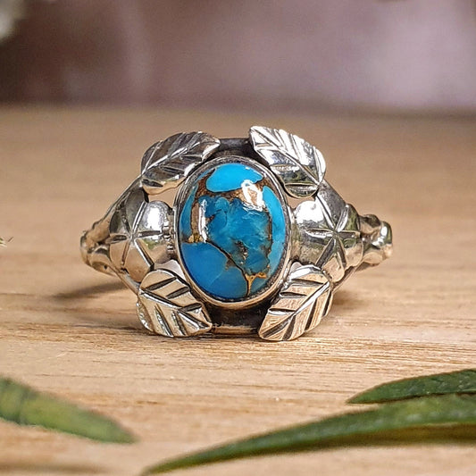 Turquoise Ring - Size 9 (mx057)