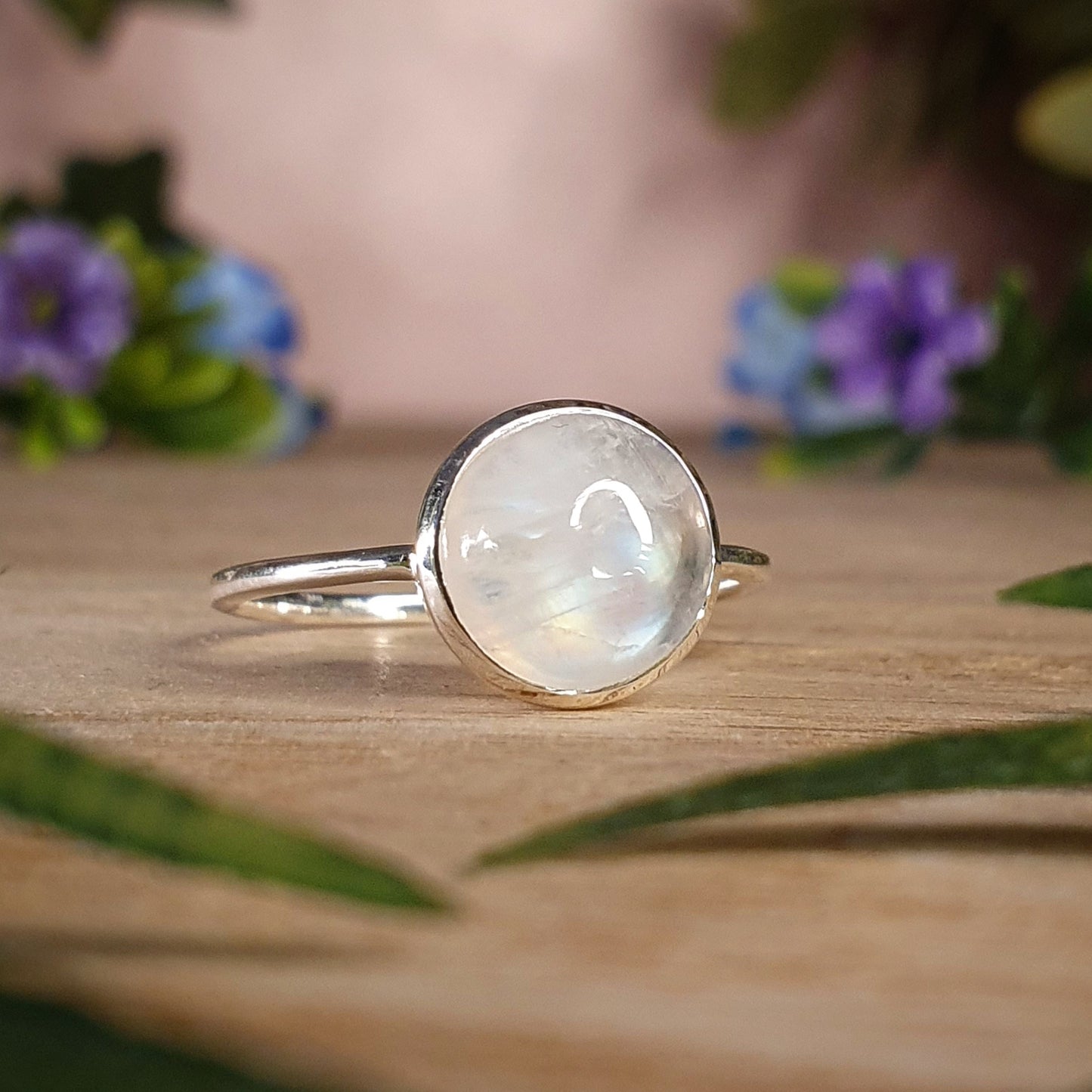 Moonstone Ring - 8 (MX463)