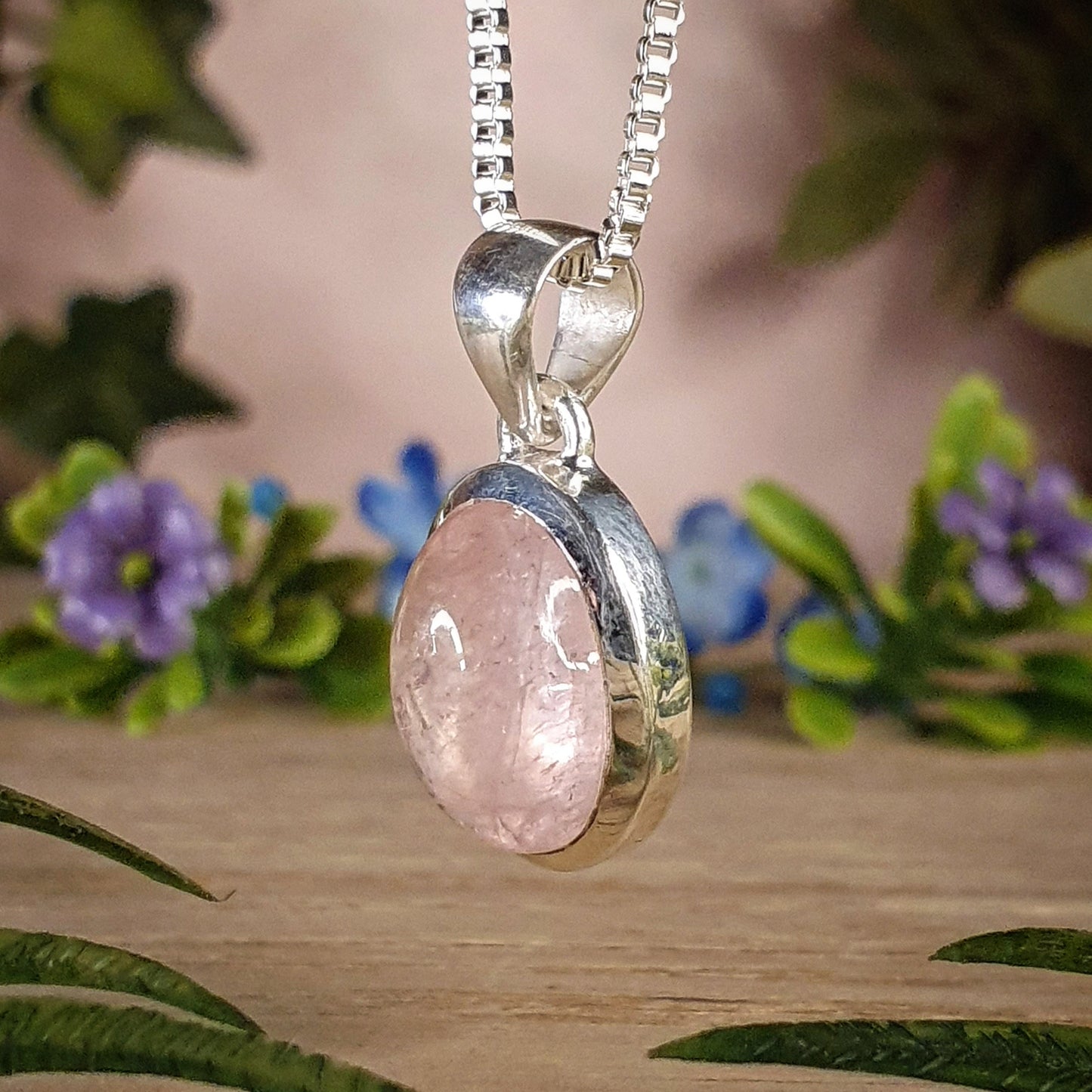 Rose Quartz Pendant (mx487)