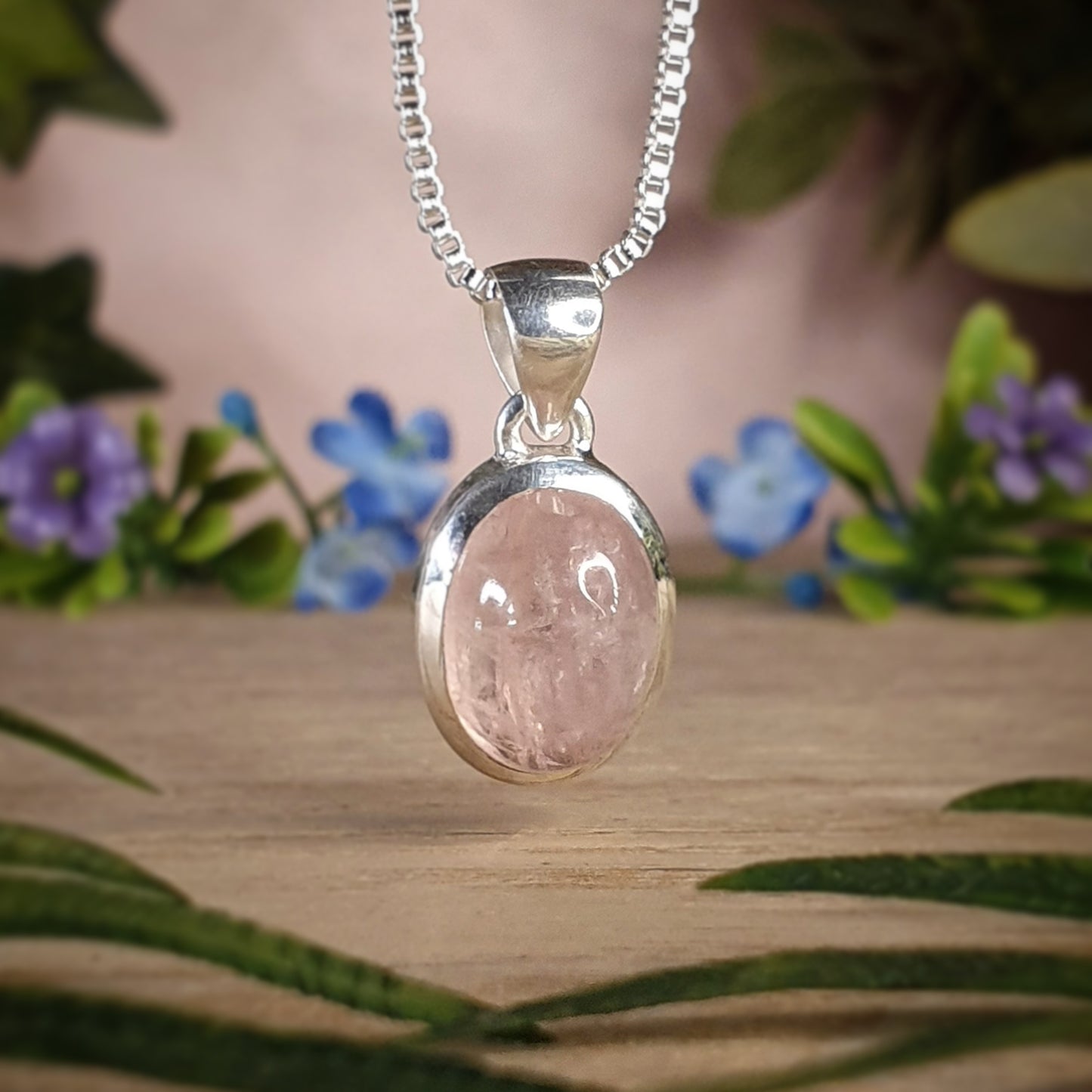 Rose Quartz Pendant (mx487)