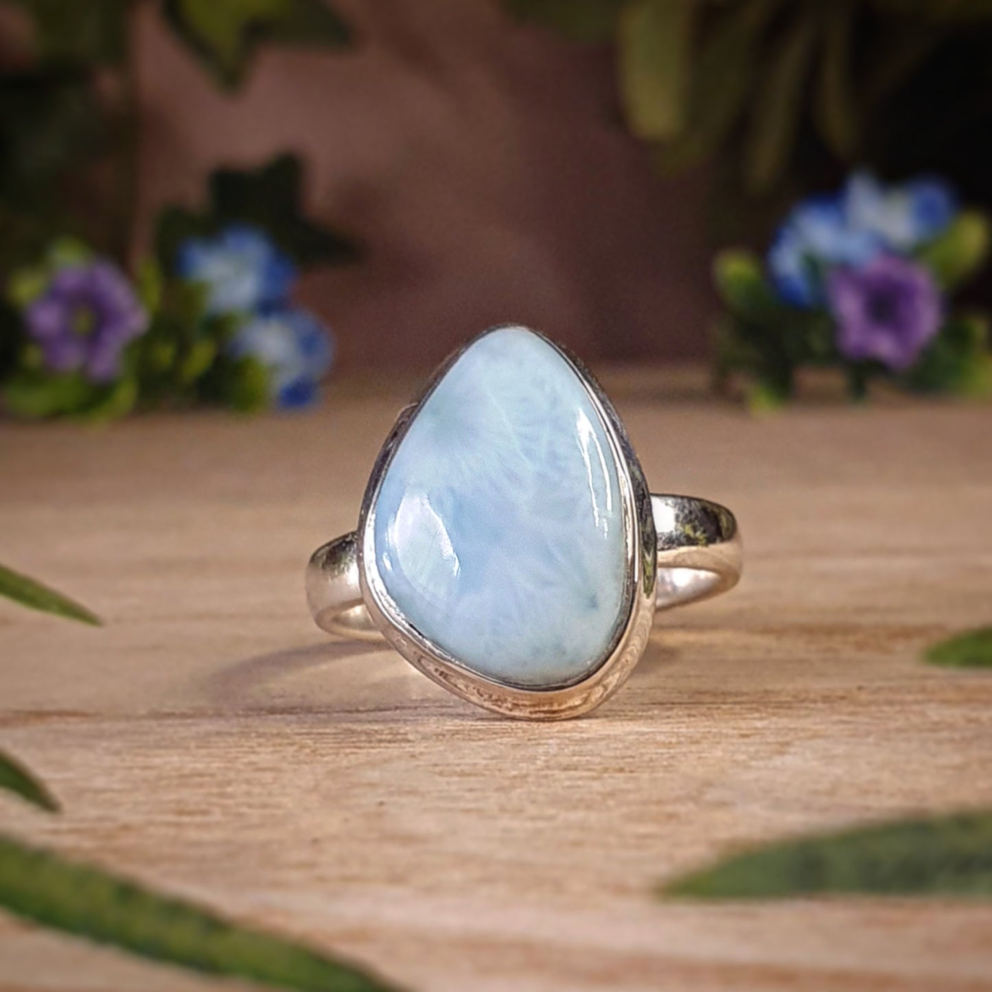 Larimar Ring - Size 8 (mx526)