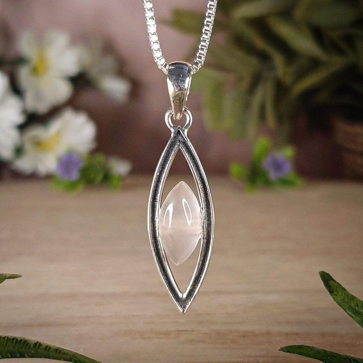 Rose Quartz Pendant (mx794)