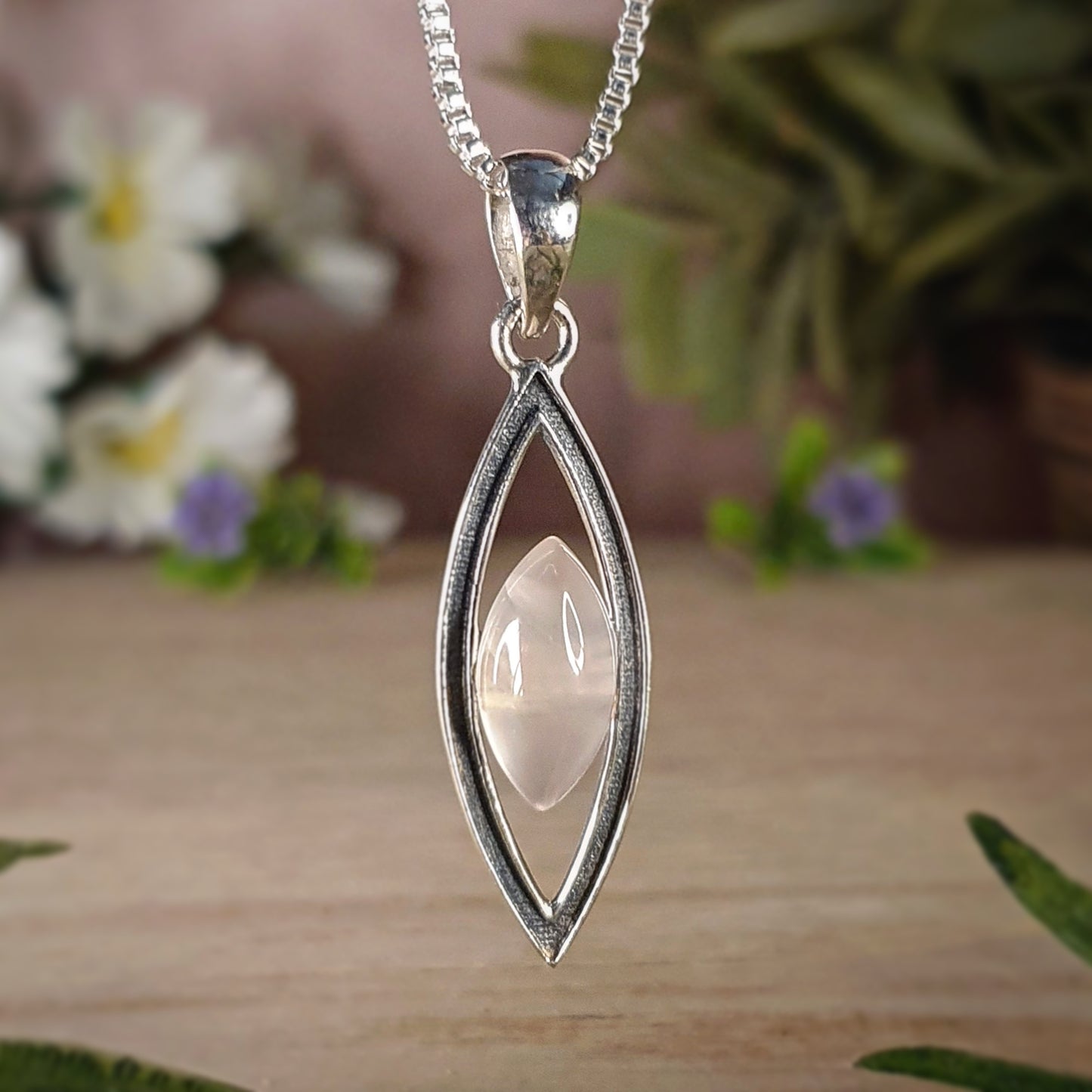 Rose Quartz Pendant (mx794)