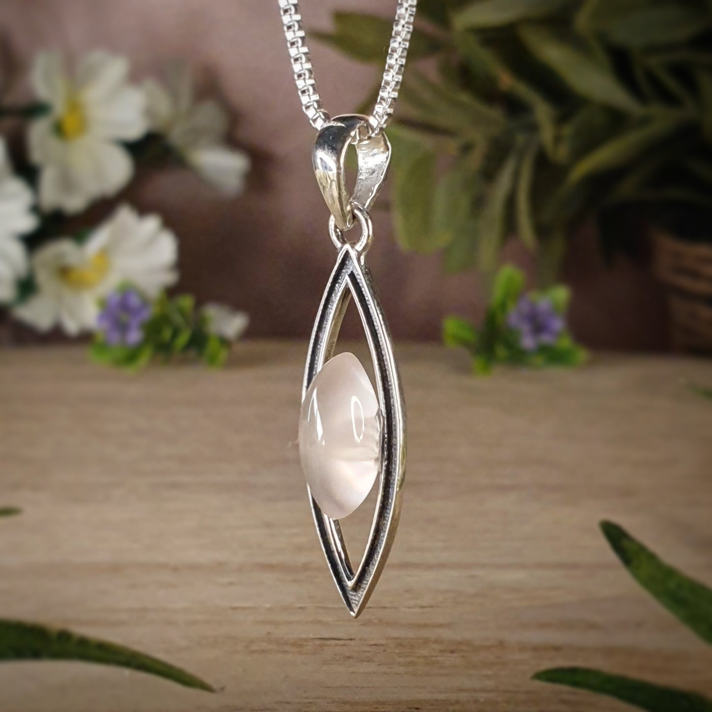 Rose Quartz Pendant (mx794)