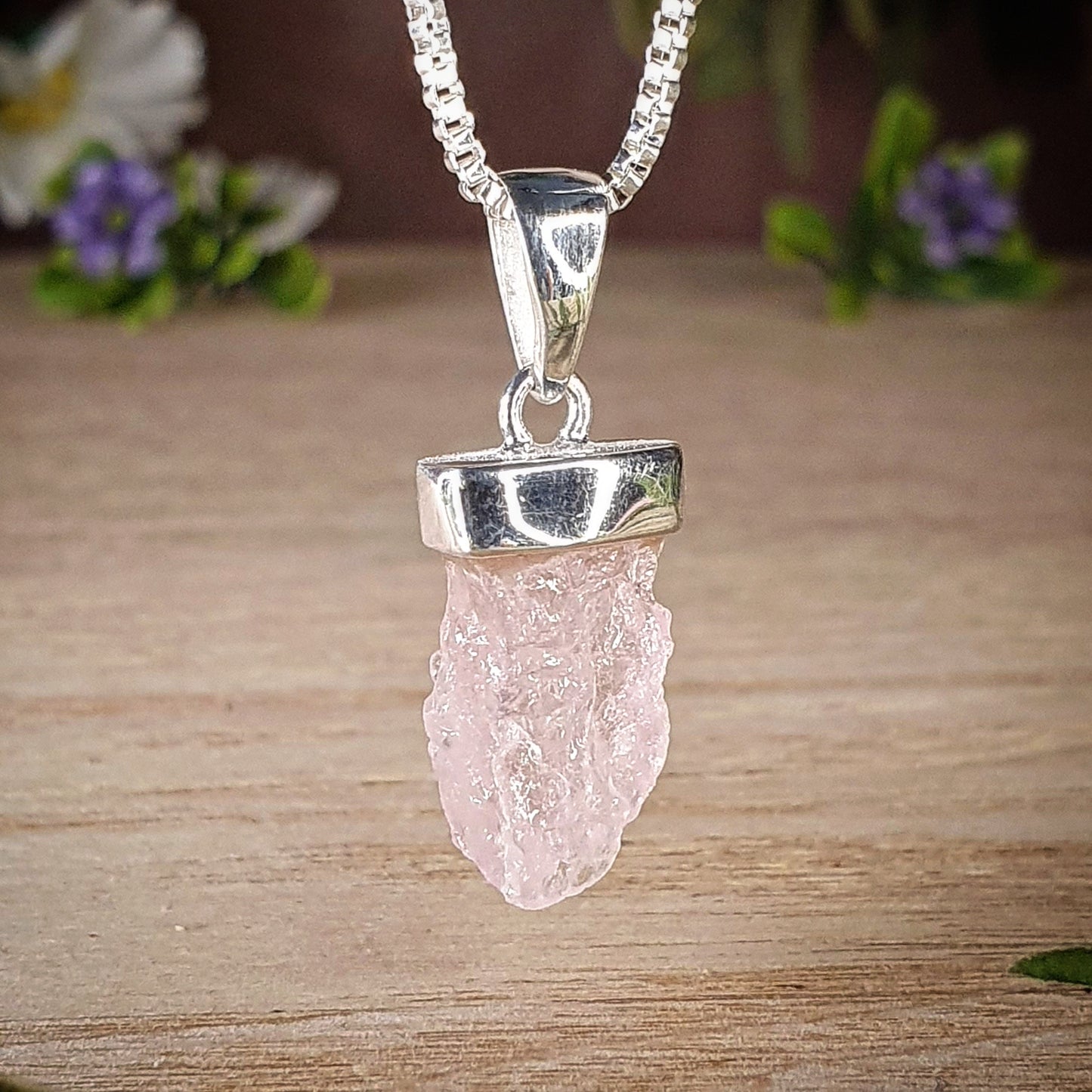 Rose Quartz Pendant (mx596)