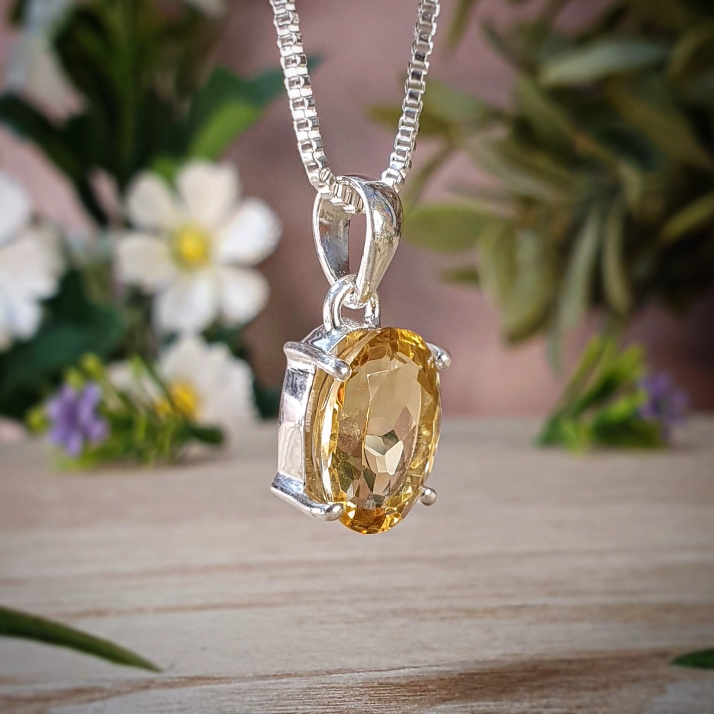 Citrine Pendant (mx695)