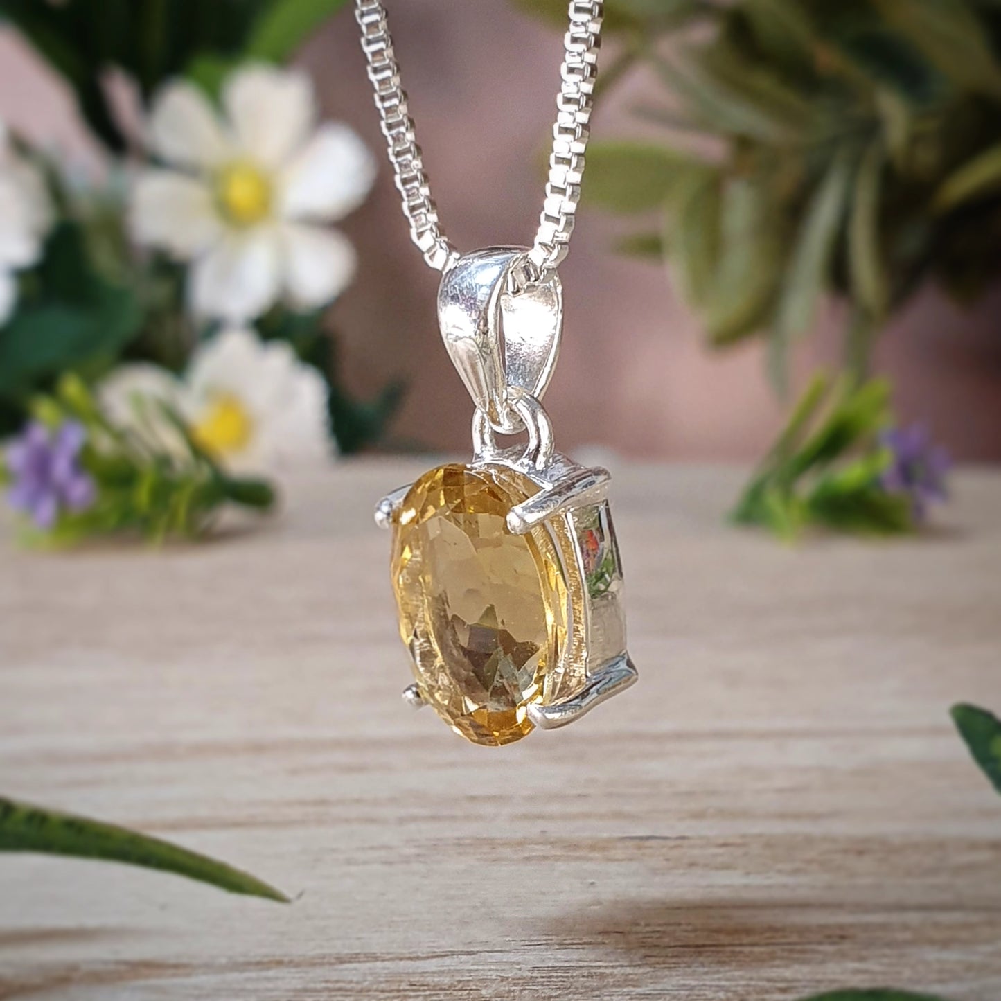 Citrine Pendant (mx695)