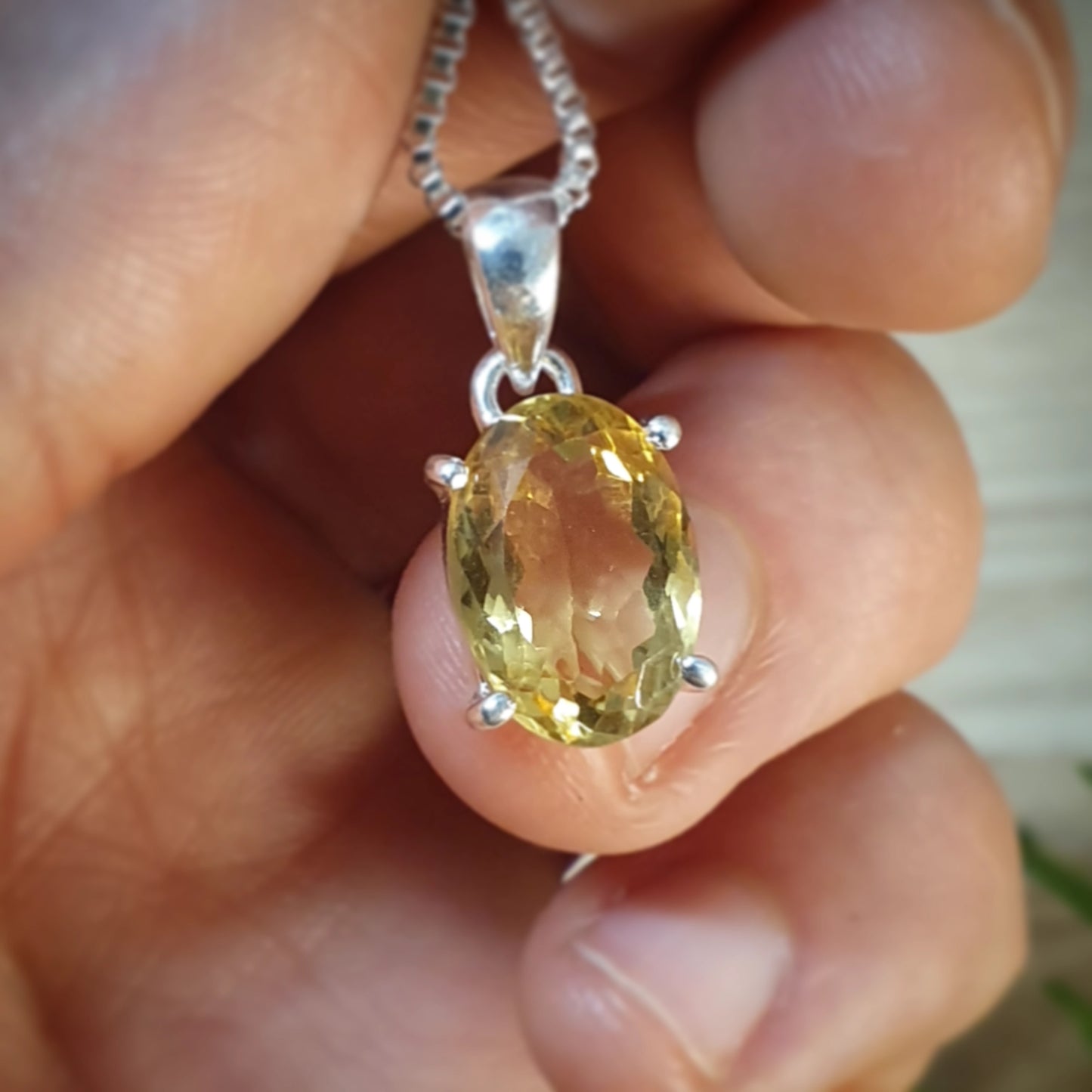 Citrine Pendant (mx695)