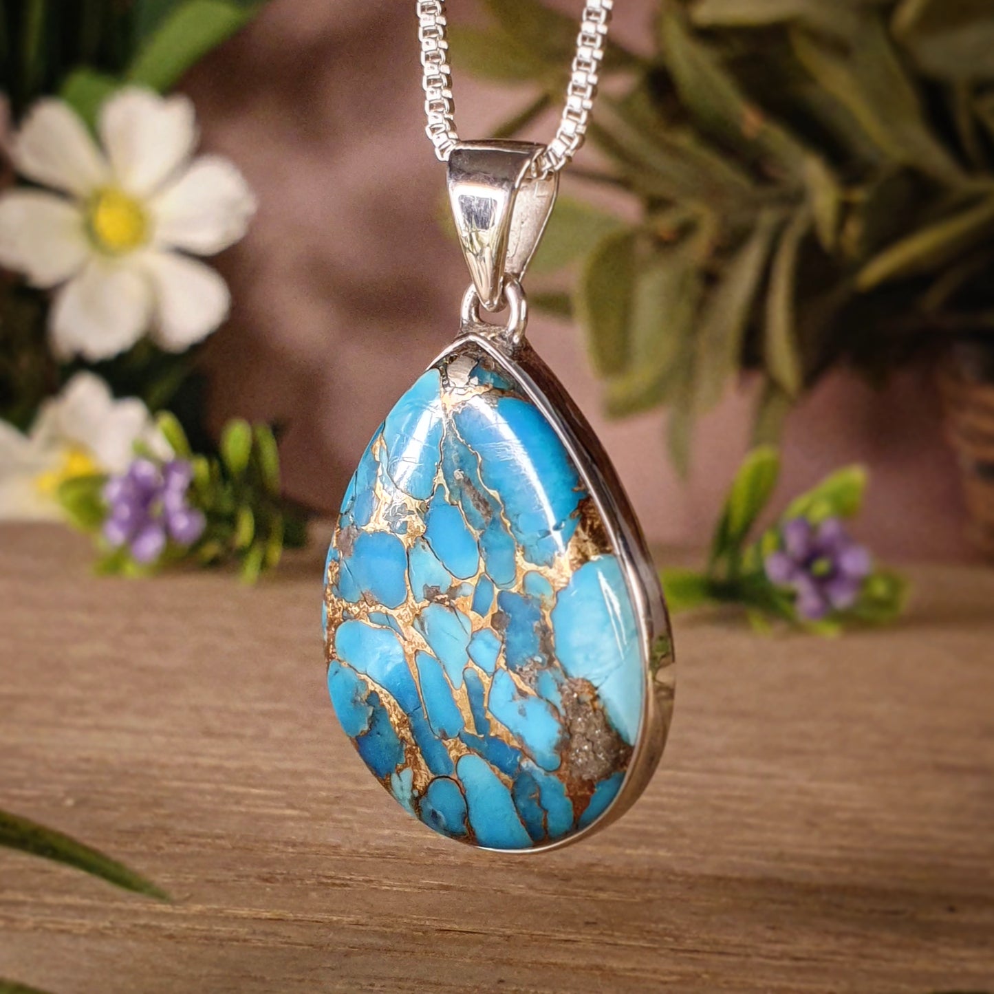 Turquoise Pendant (mx687)