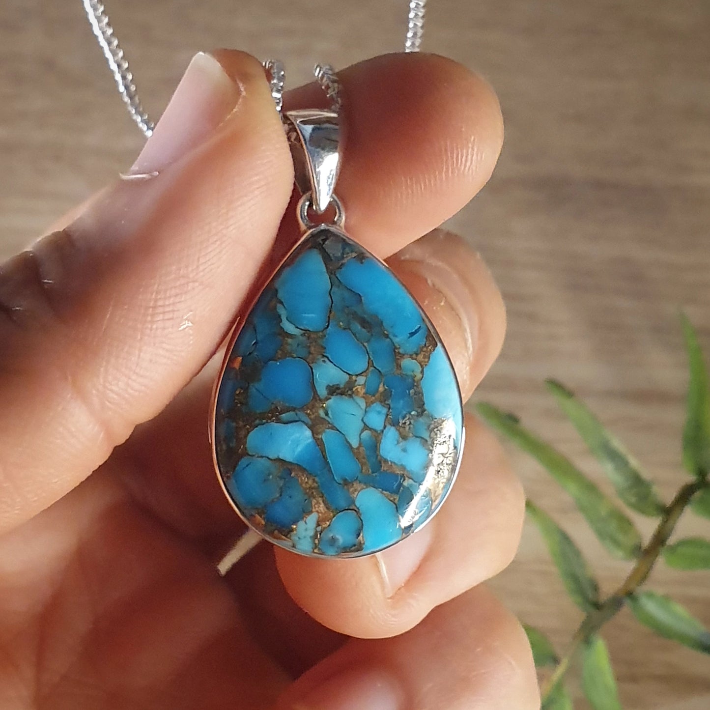 Turquoise Pendant (mx687)