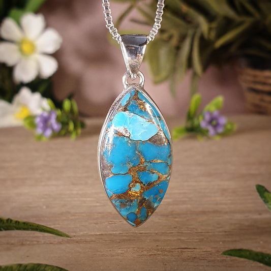 Turquoise Pendant (mx688)