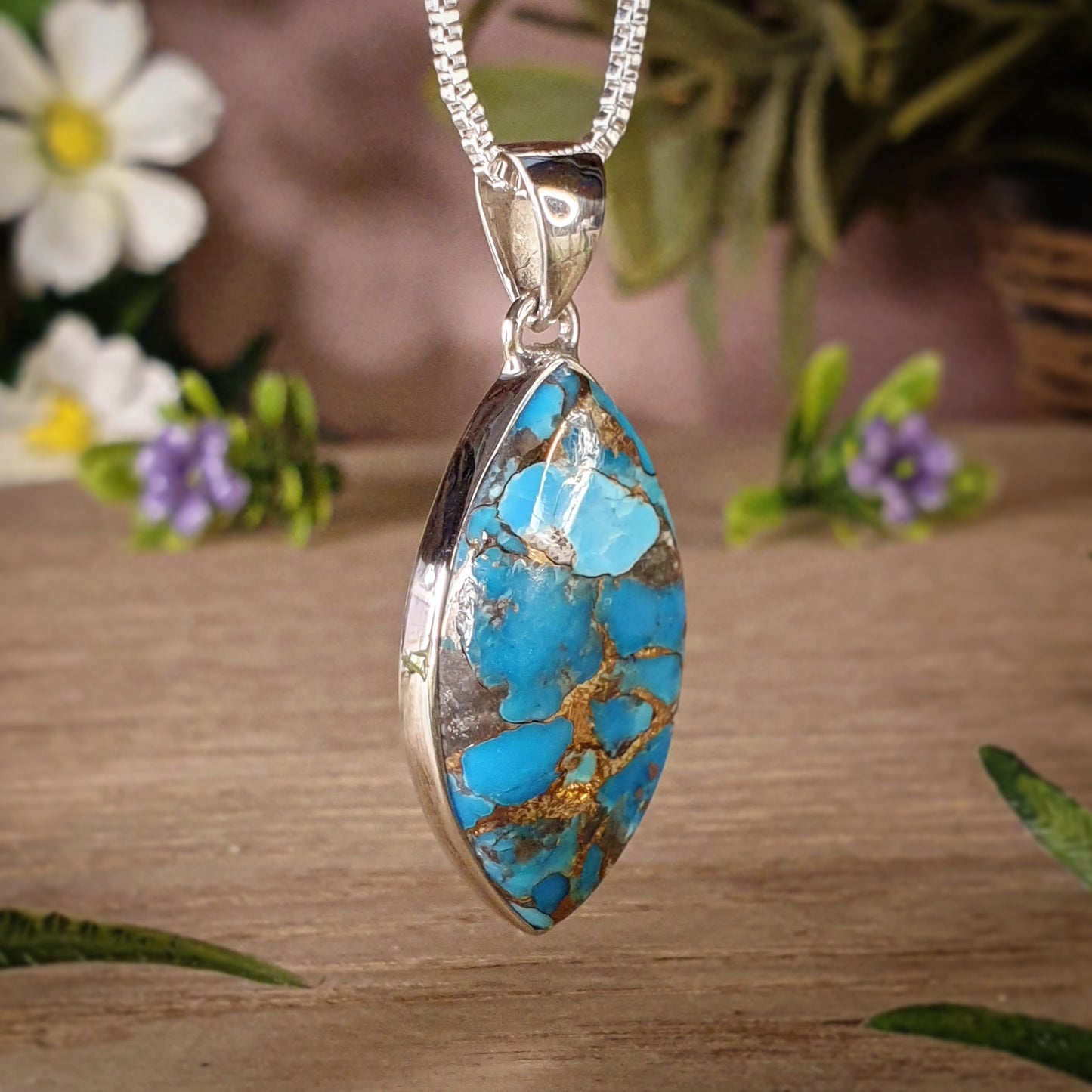 Turquoise Pendant (mx688)