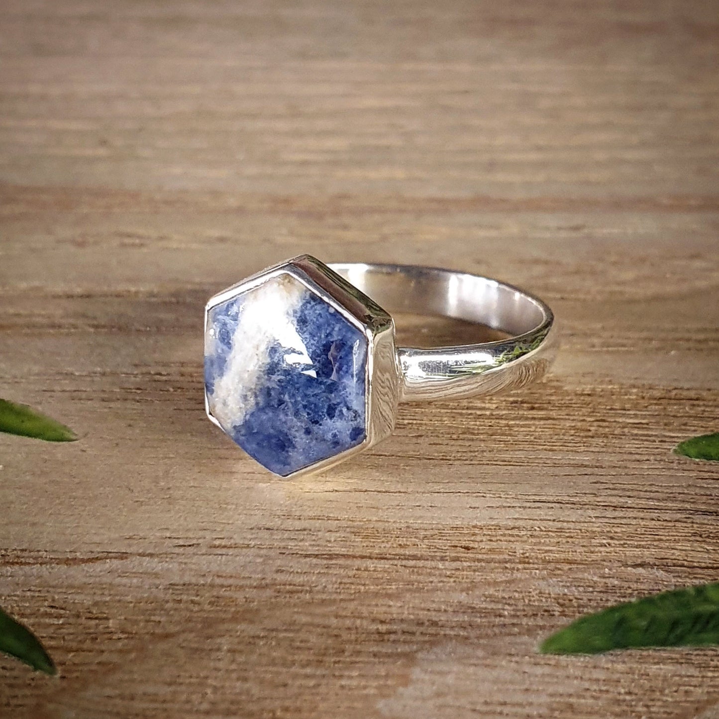 Sodalite Ring - Size 9 (mx717)