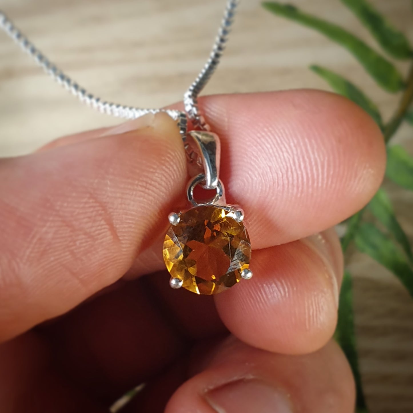 Citrine Pendant (mx608)