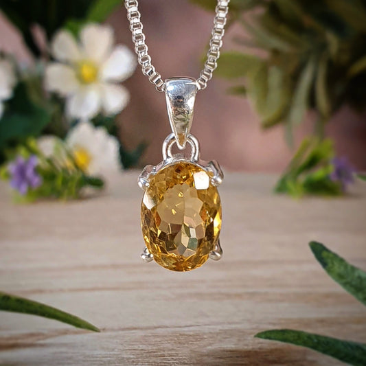 Citrine Pendant (mx695)