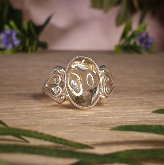 Citrine Ring - Size 8.5 (mx824)