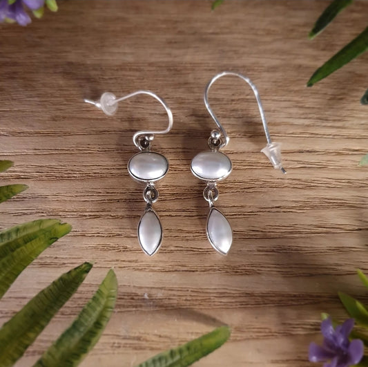 Pearl Earrings (mx828)
