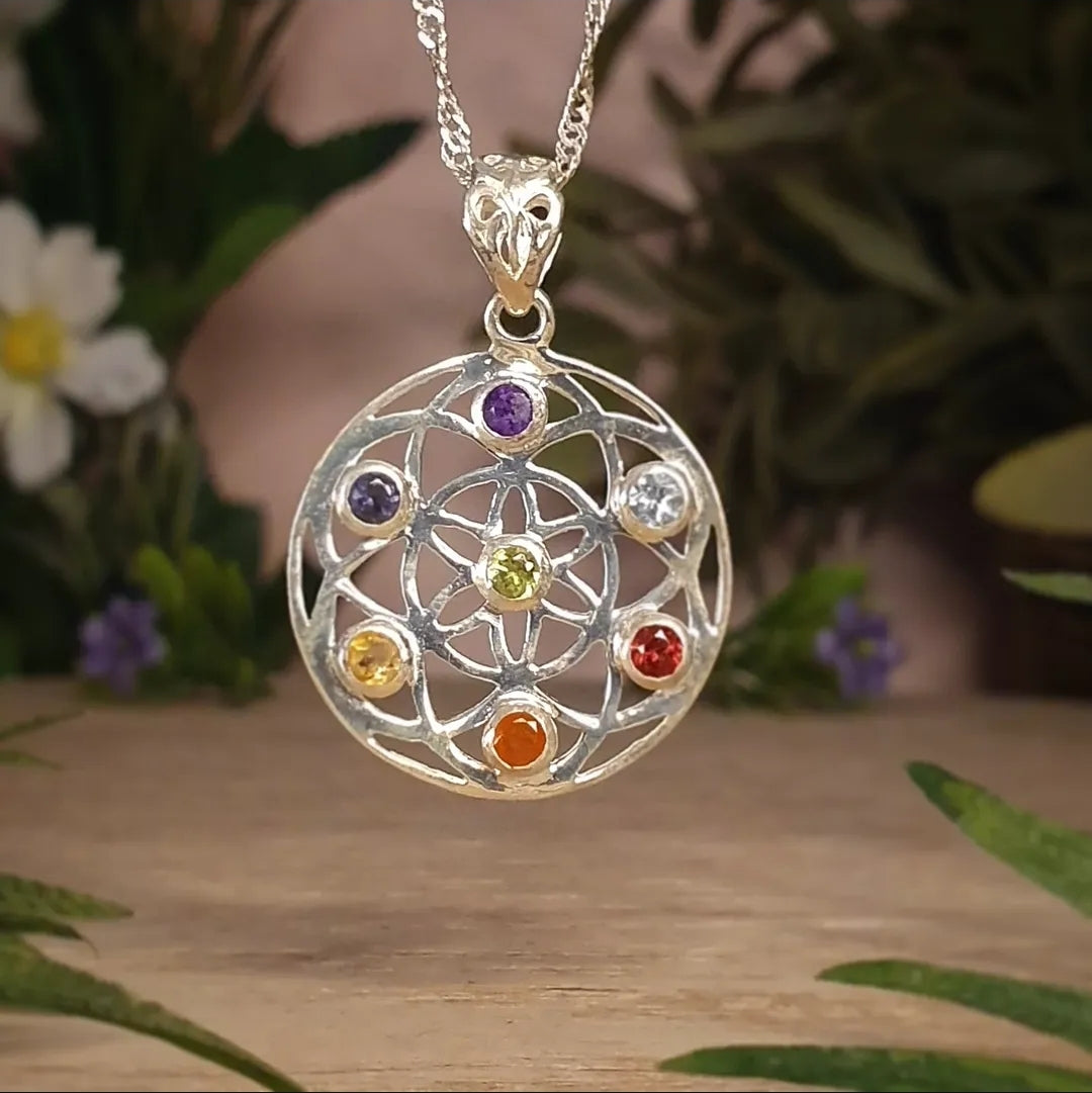 7 Chakras Pendant (mx833)
