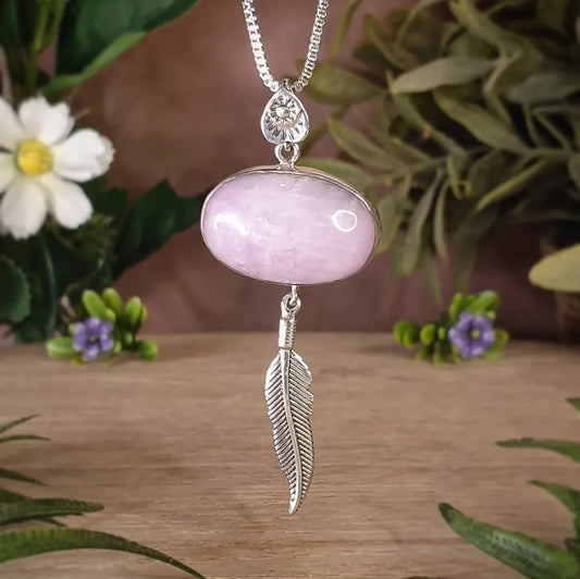 Pink Kunzite Pendant (mx857)