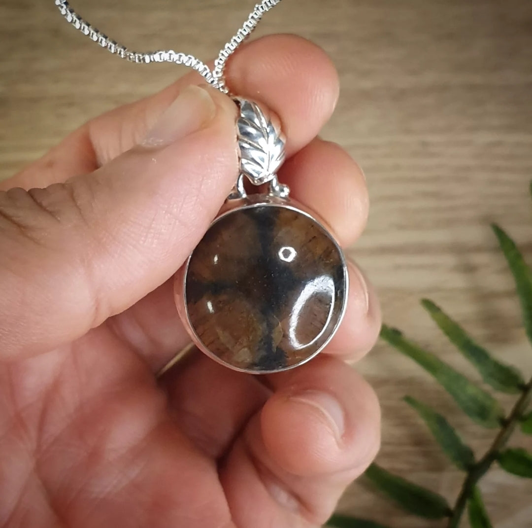 Chiastolite Pendant (mx879)