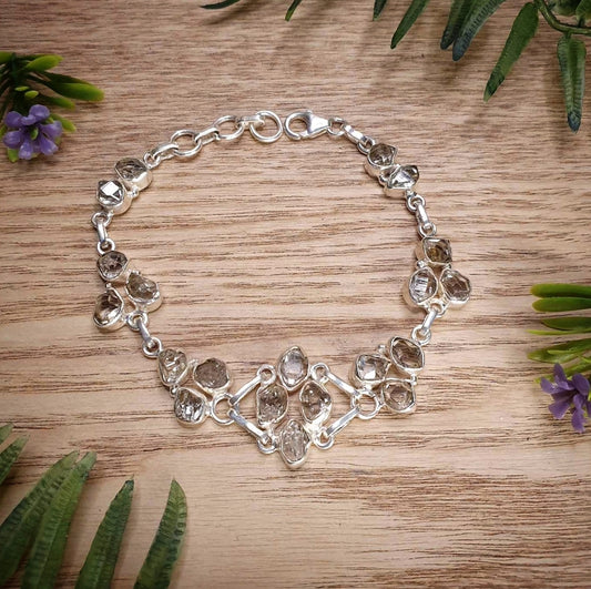 Herkimer Diamond Bracelet (mx866)